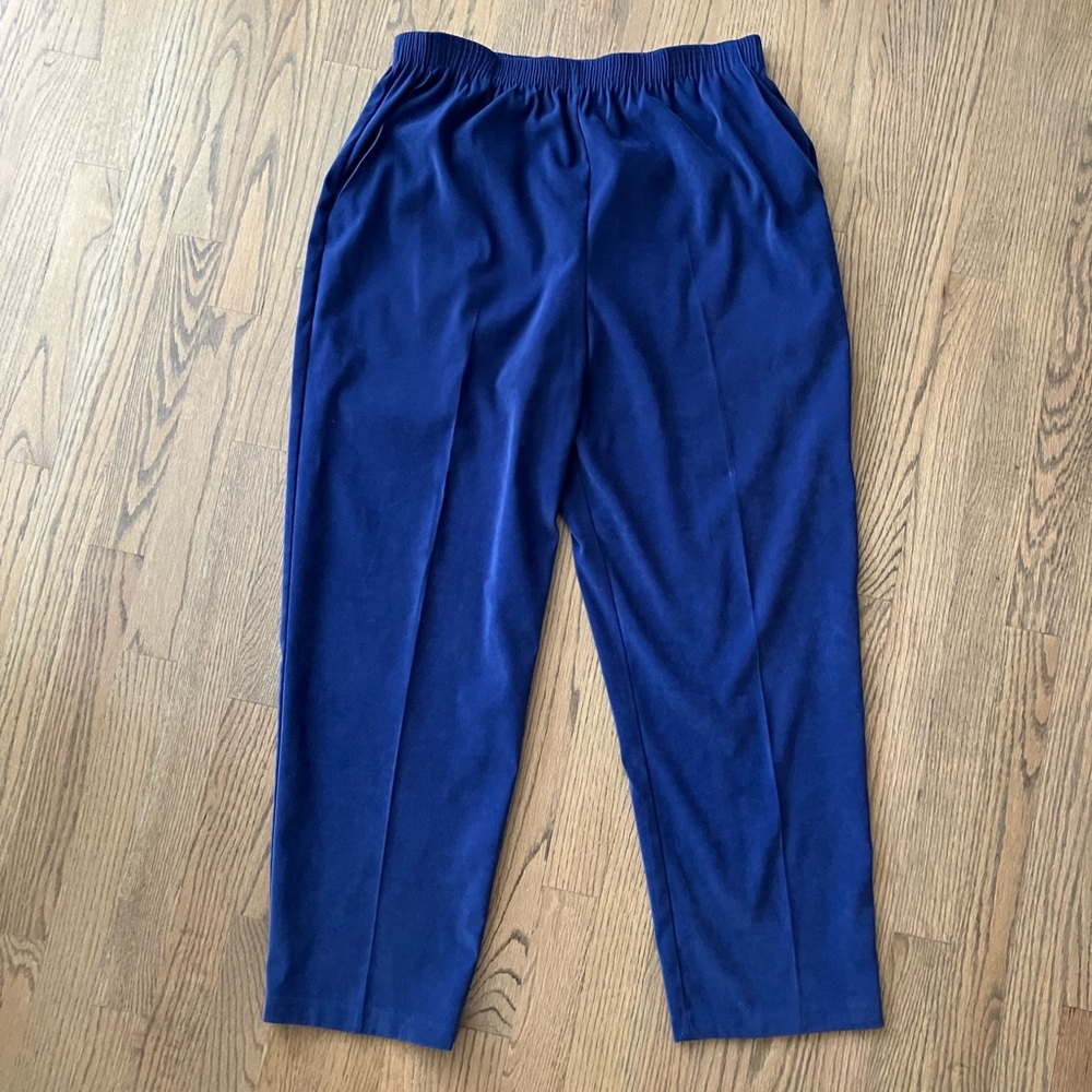 Lancaster Clothing Co. Stretchy blue dress pants size 16